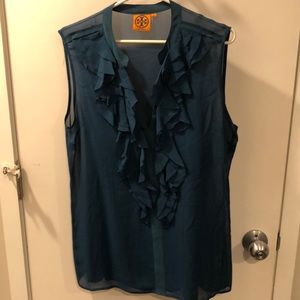 Tory Burch silk tank size 12